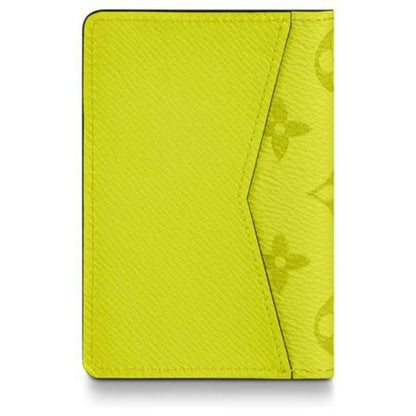 LV Pocket Organiser Taiga Monogram Jaune
