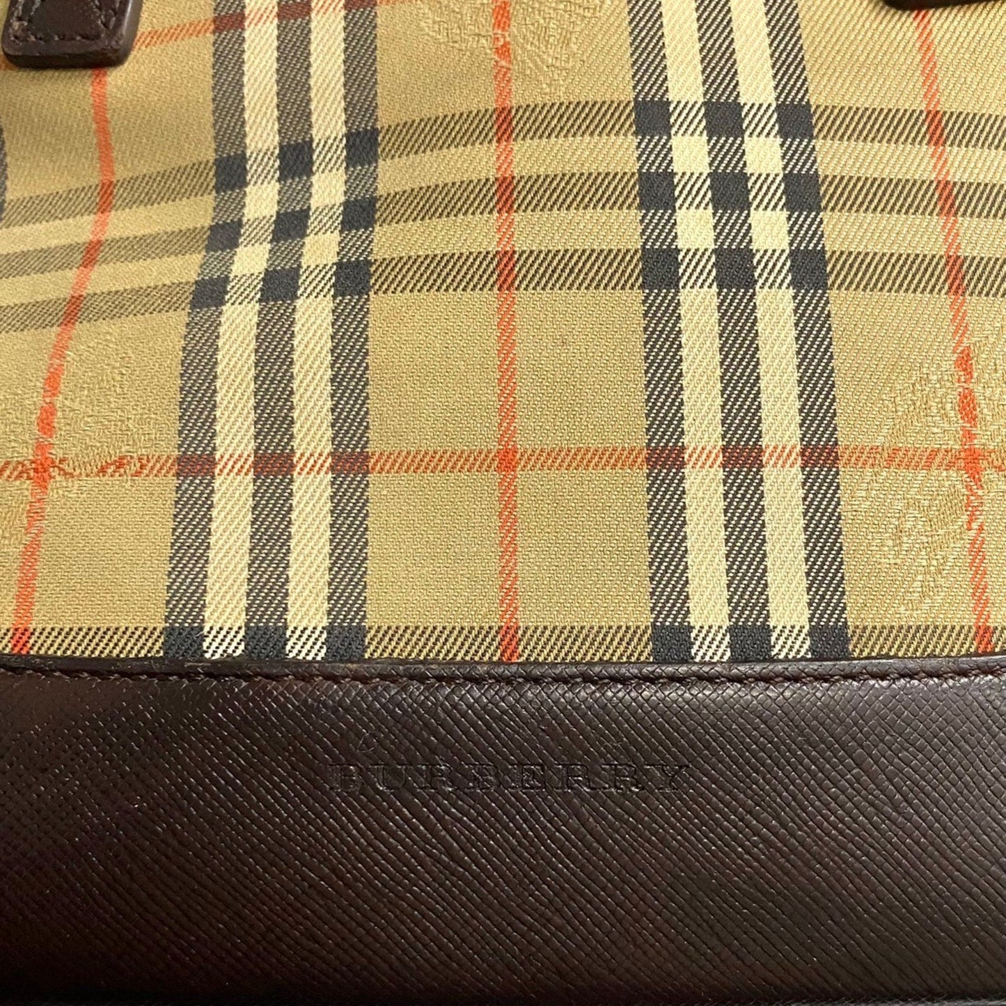 BURBERRY Nova Check Handbag