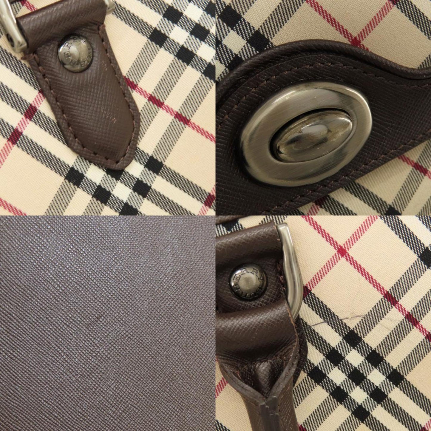 BURBERRY Nova Check Handbag