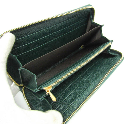 Gucci Zumi Green Leather Wallet