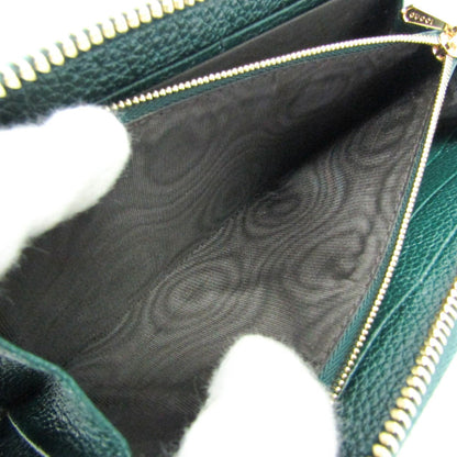 Gucci Zumi Green Leather Wallet