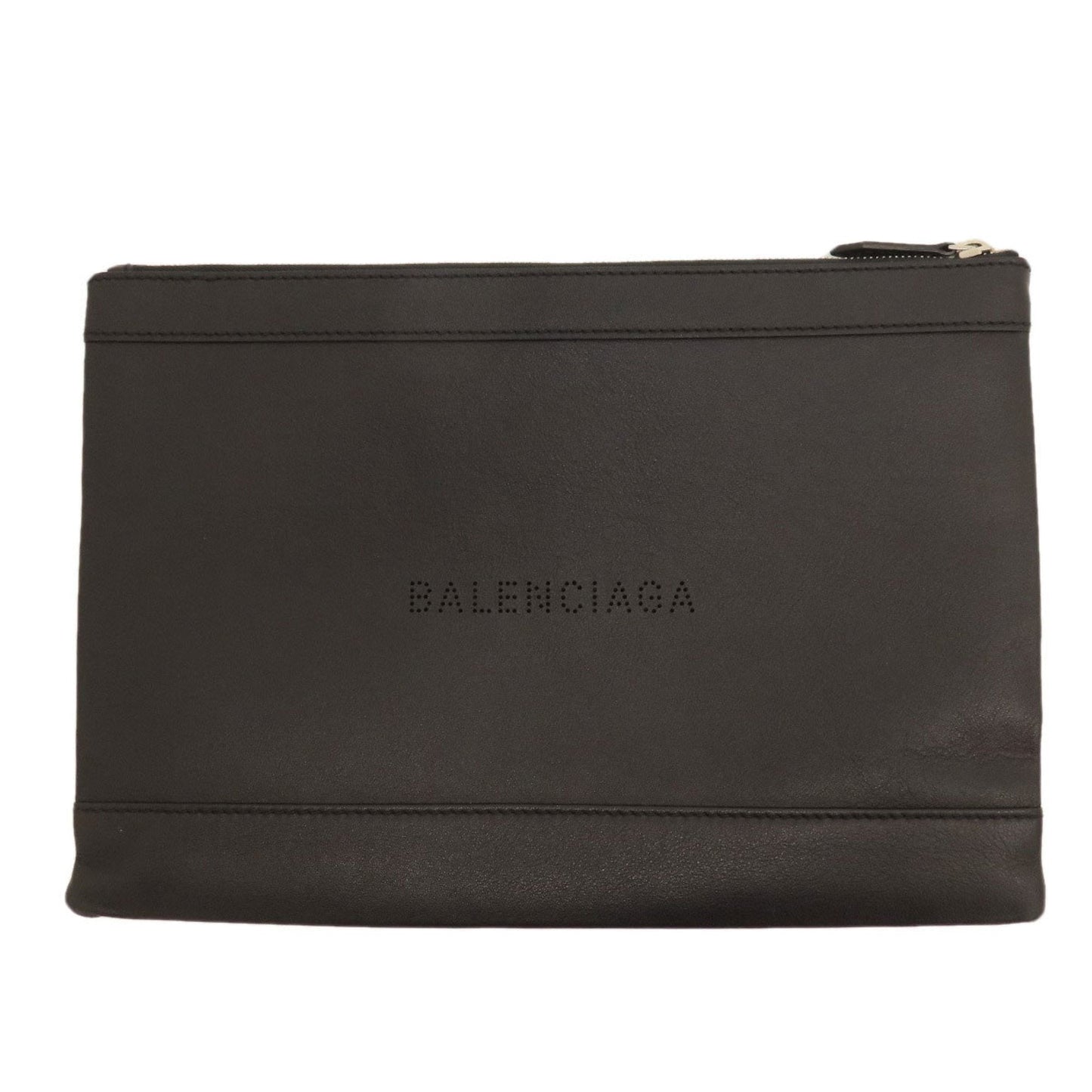 Balenciaga Navy Clutch Bag
