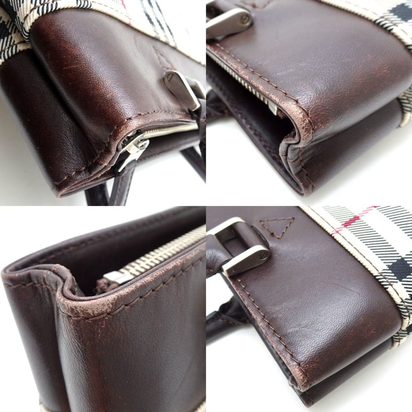 BURBERRY Nova Check Handbag