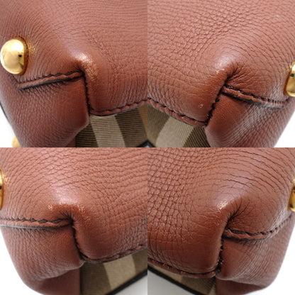 BURBERRY Nova Check Handbag