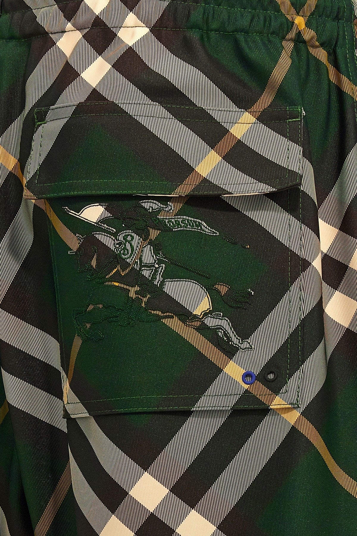 Burberry Men Check Pants