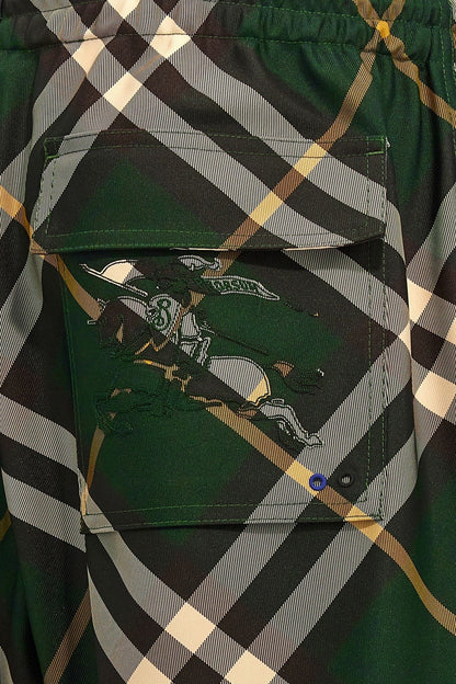 Burberry Men Check Pants