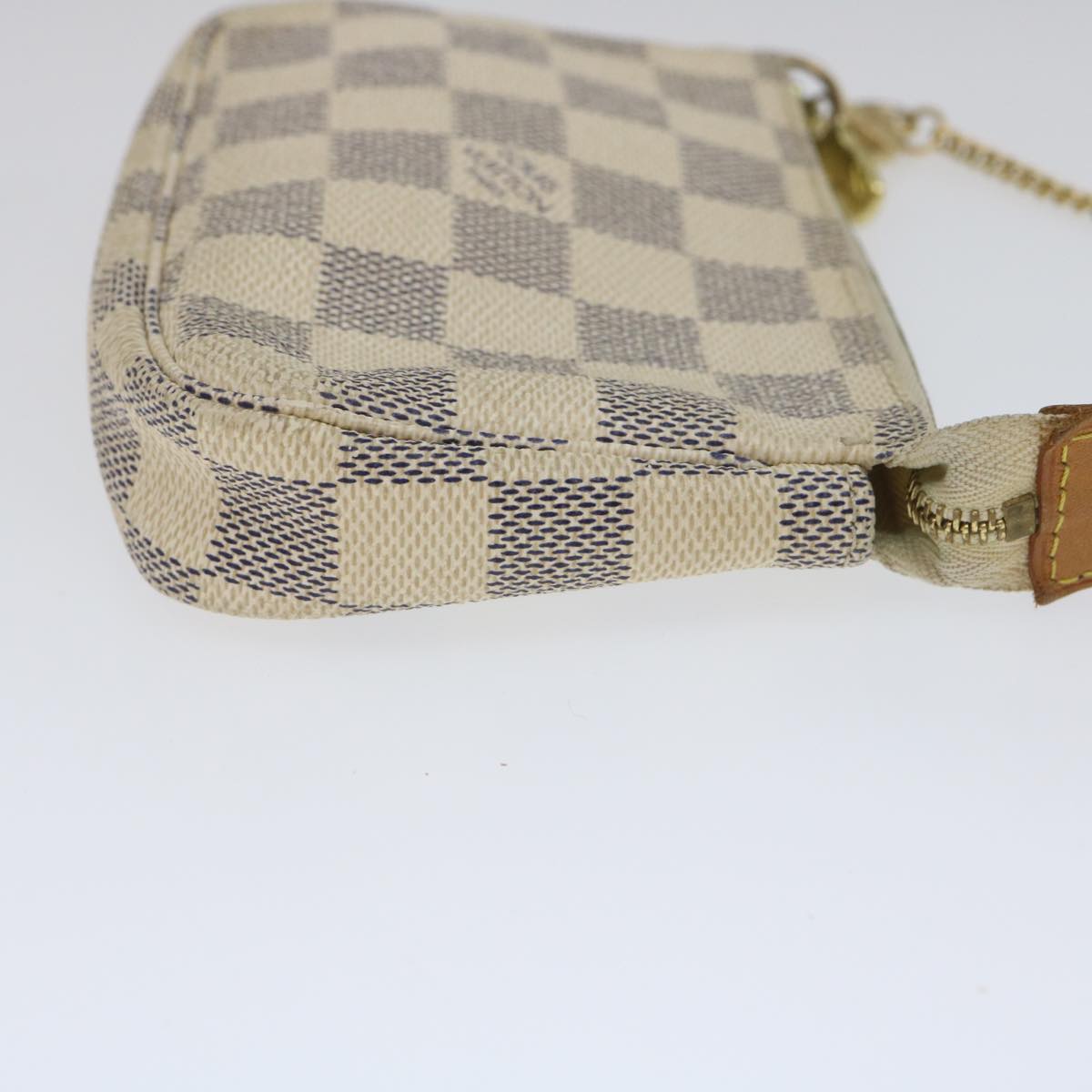 Louis Vuitton ocker Canvas Pochette accessoires handbag bag