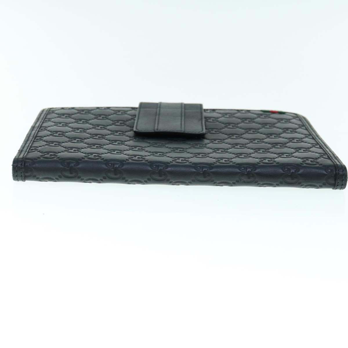 Gucci Guccissima Black Canvas Wallet