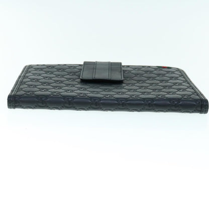 Gucci Guccissima Black Canvas Wallet