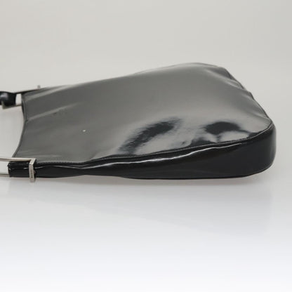 Gucci Black Patent Leather Shoulder Bag