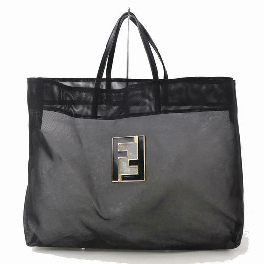 Indistinguishable  Fendi Hand Bag Black Nylon (SHC7-10129)