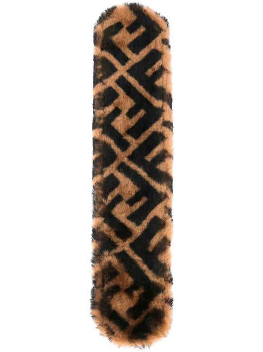 Fendi Ladies Strap U Brown Printed Logo Bag Accessory 7AR722-A5MV-F0QT1