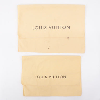 Louis Vuitton Set of 10 Dust Bag Flap Type Beige Brown