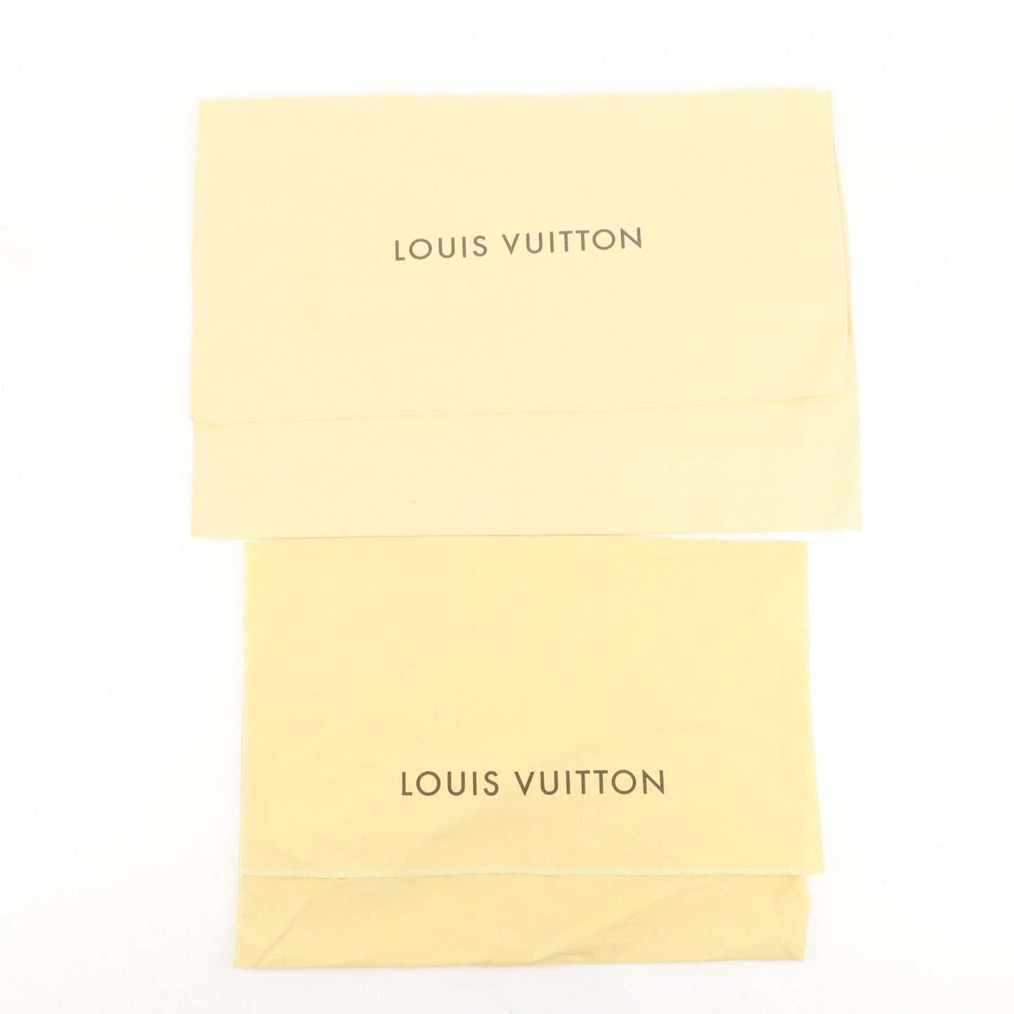 Louis Vuitton Set of 11 Dust Bag Flap Beige