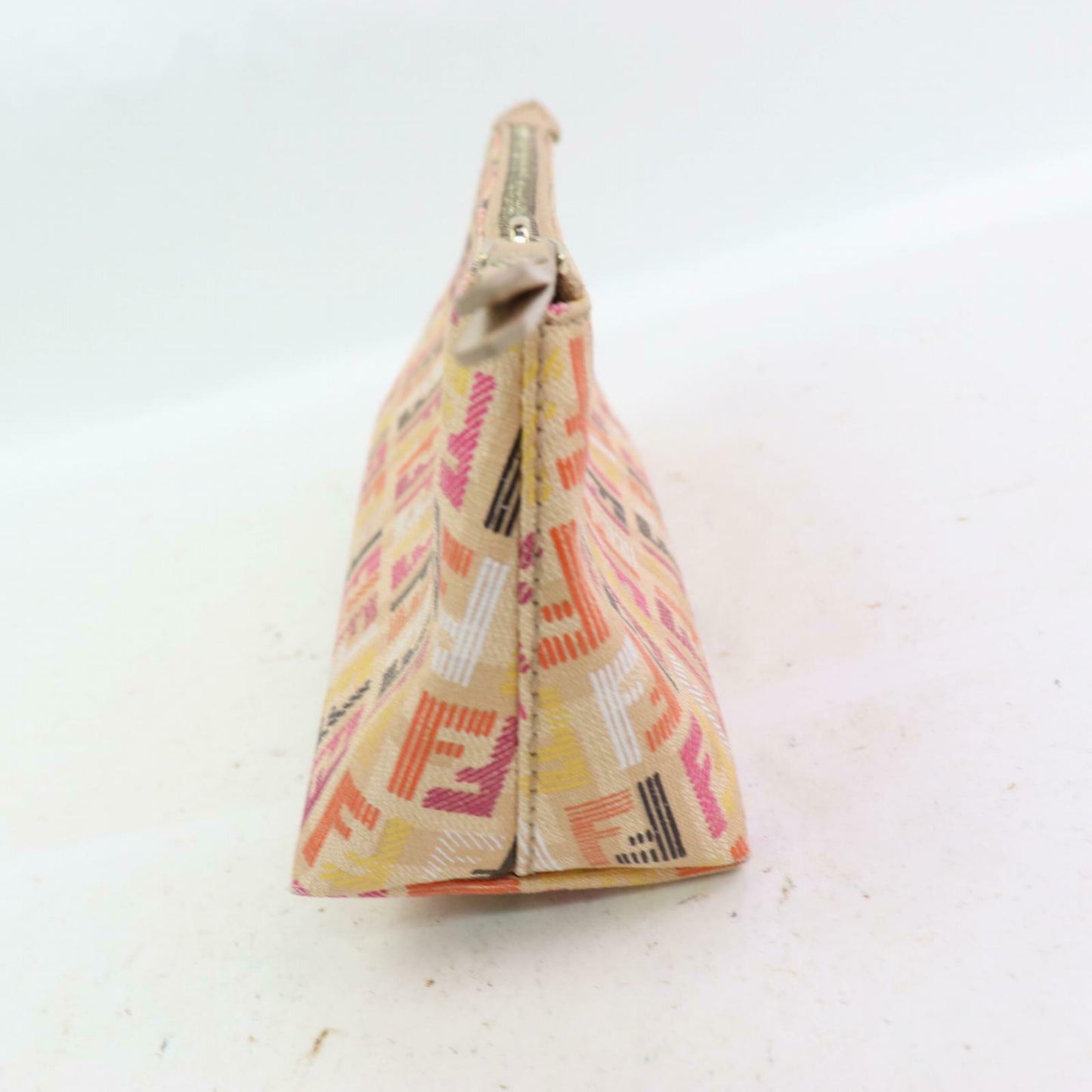 Fendi Cosmetic Pouch Beige PVC (SHC1-14241)
