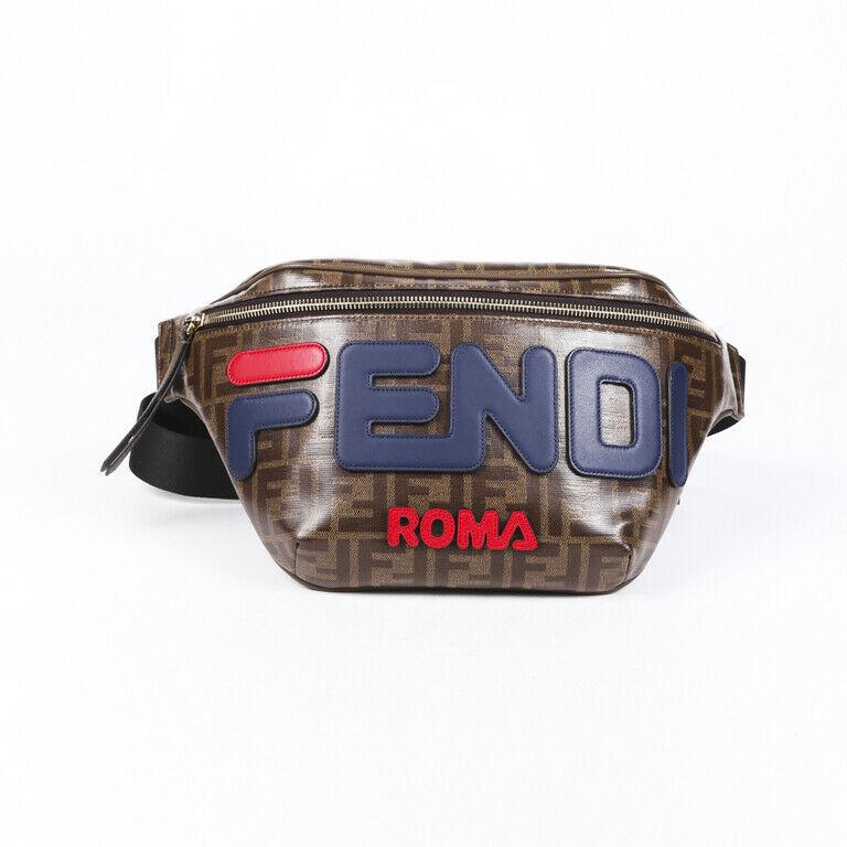 Fendi NWT 2018 Mania Zucca Belt Bag