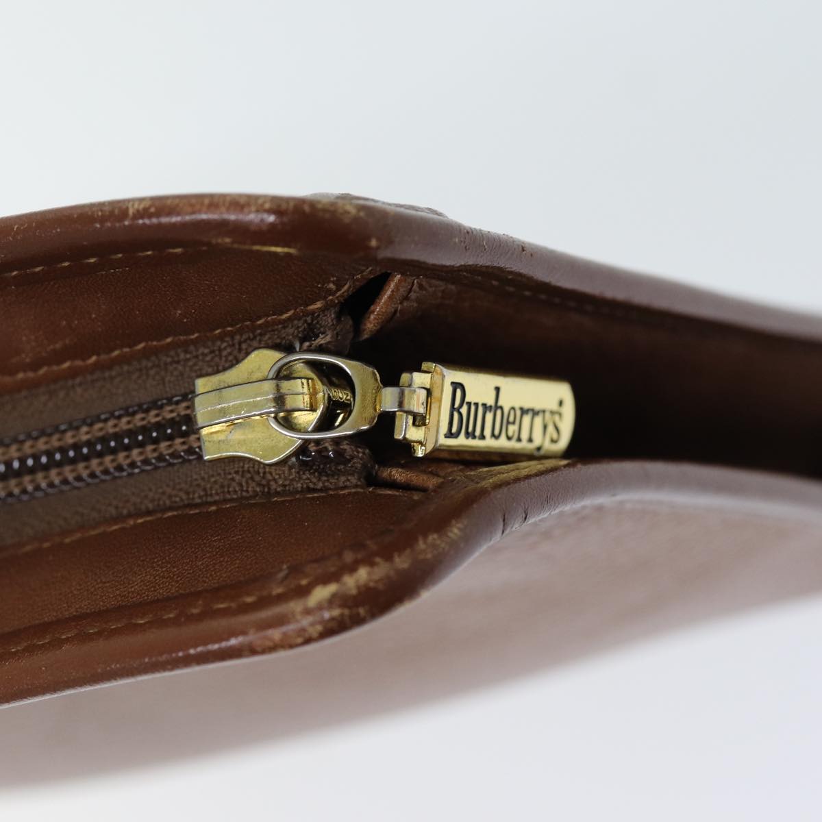 BURBERRY Nova Check Clutch Bag