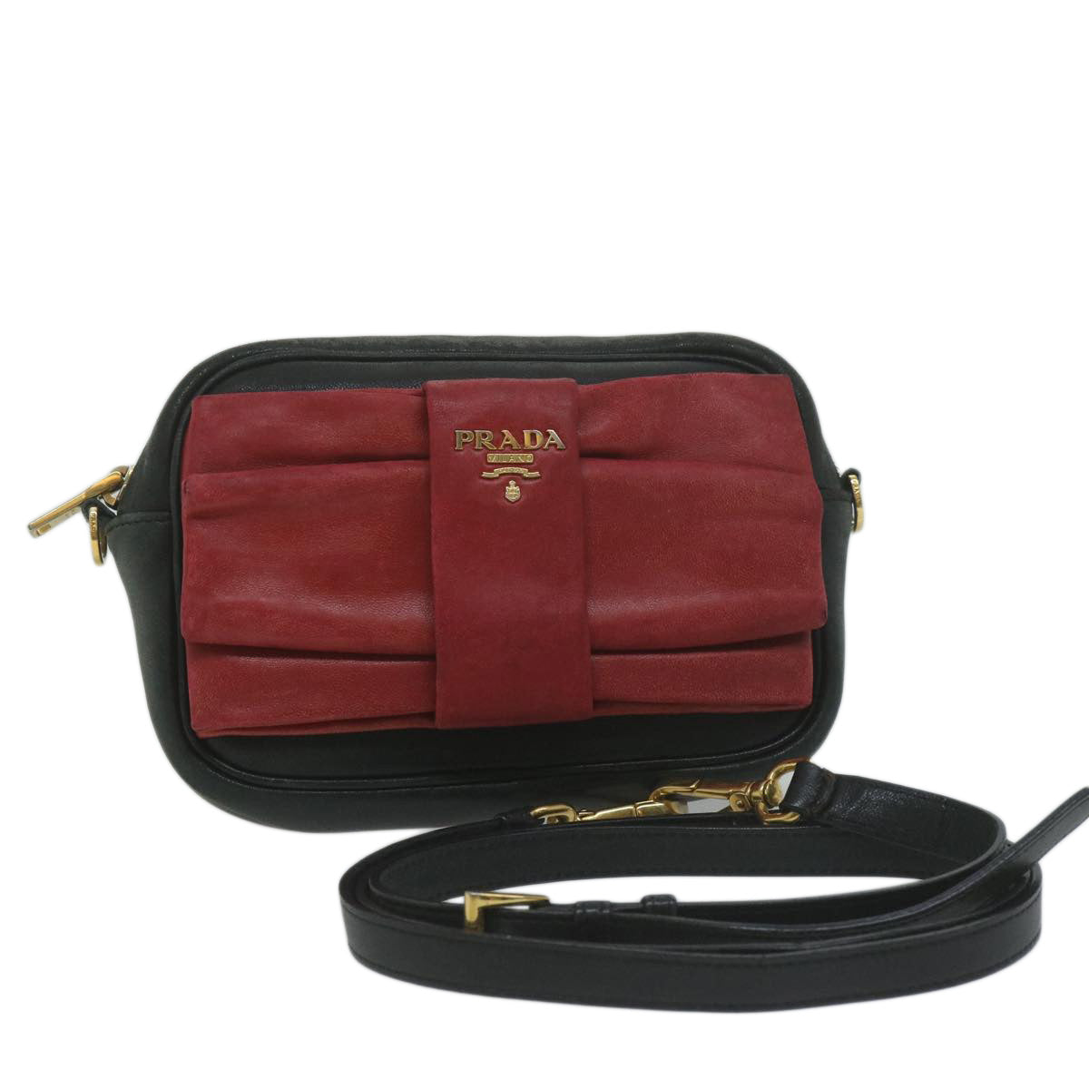 PRADA Ribbon Clutch Bag