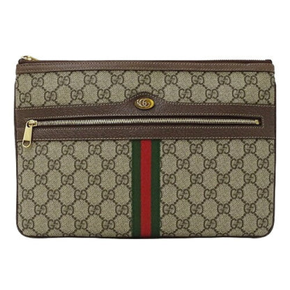 GUCCI GG Supreme Clutch Bag