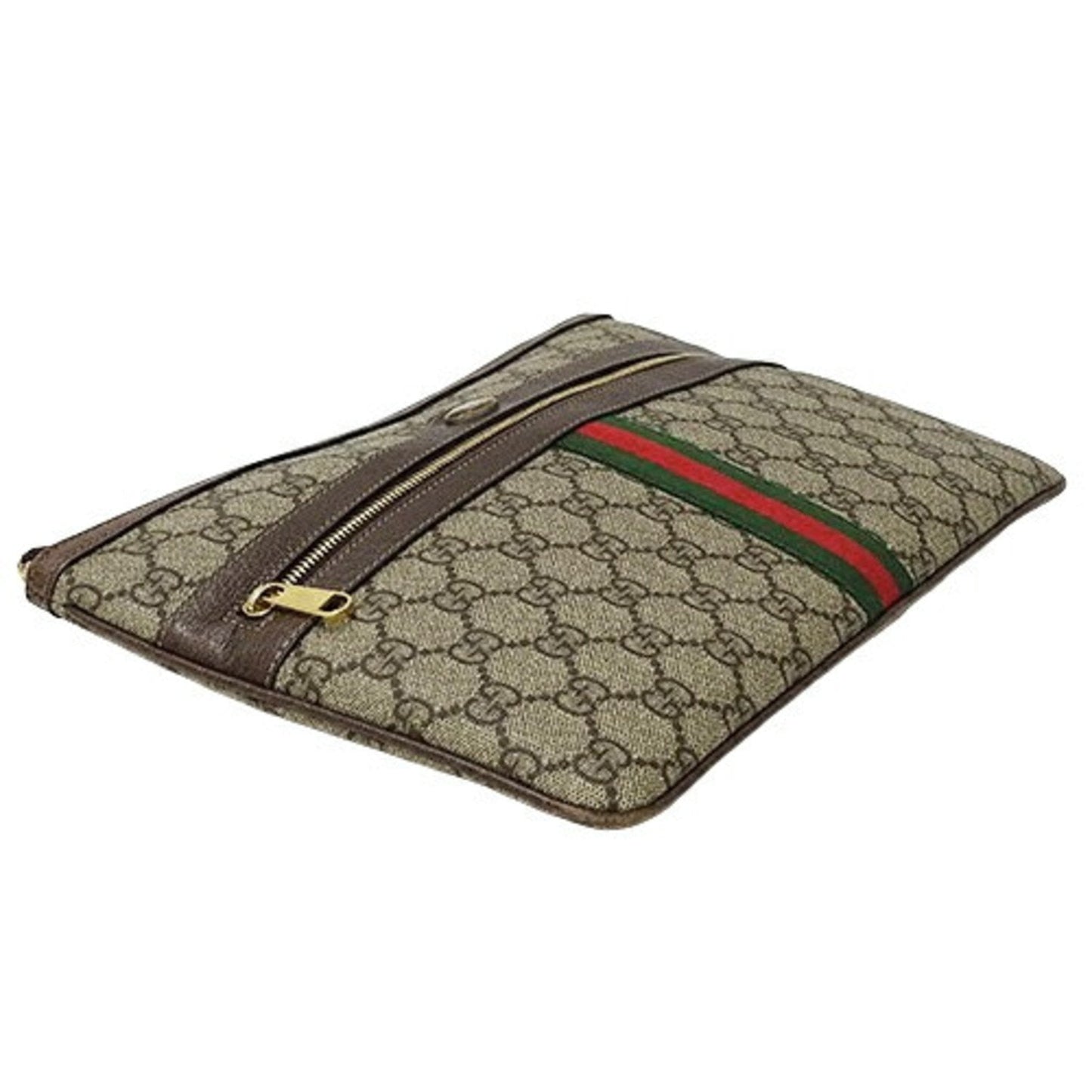 GUCCI GG Supreme Clutch Bag