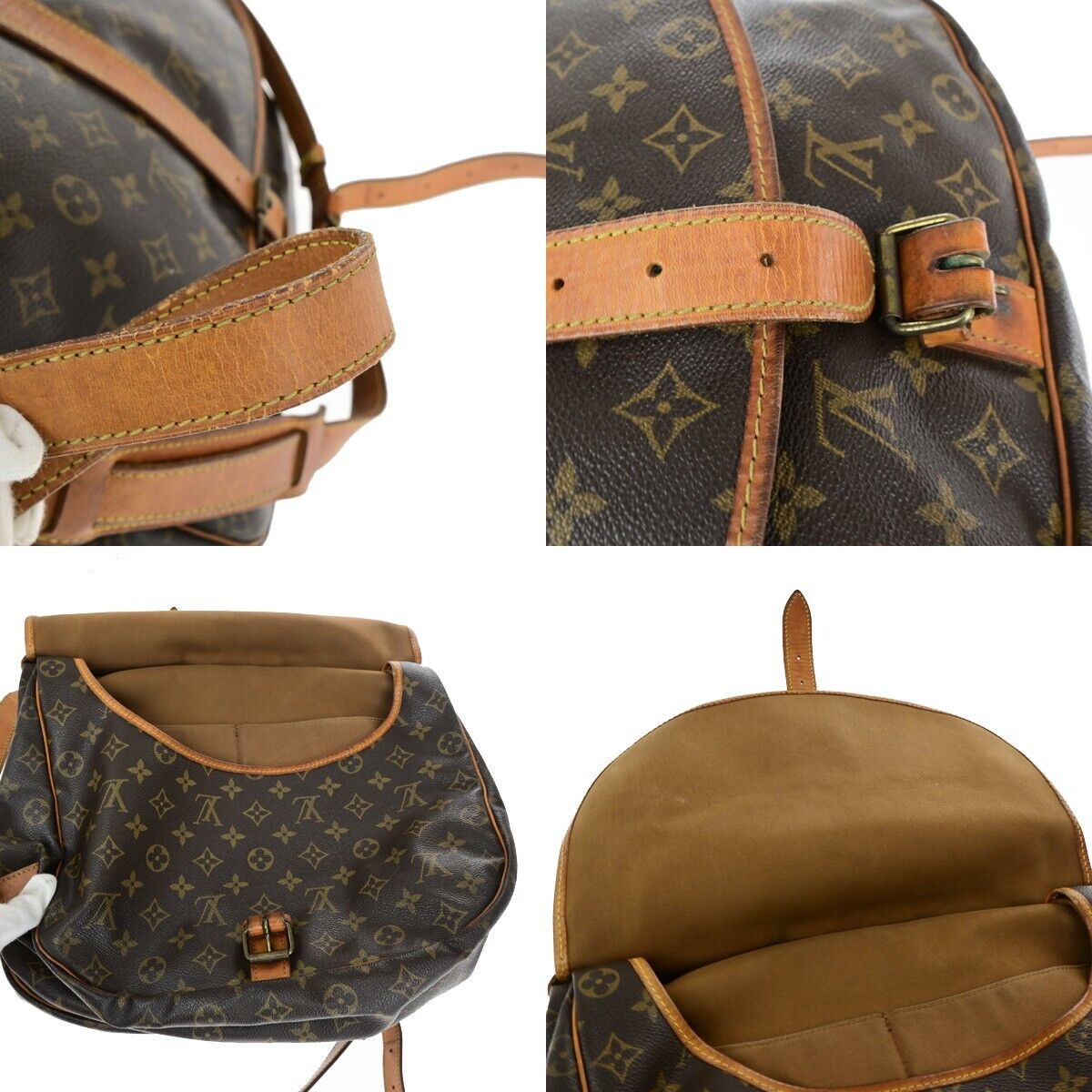 LOUIS VUITTON Saumur 35 Shoulder Bag