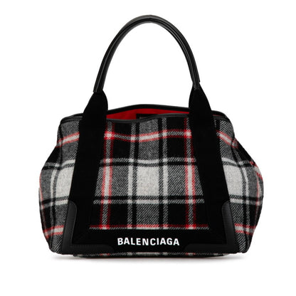 Balenciaga Navy Cabas Tote