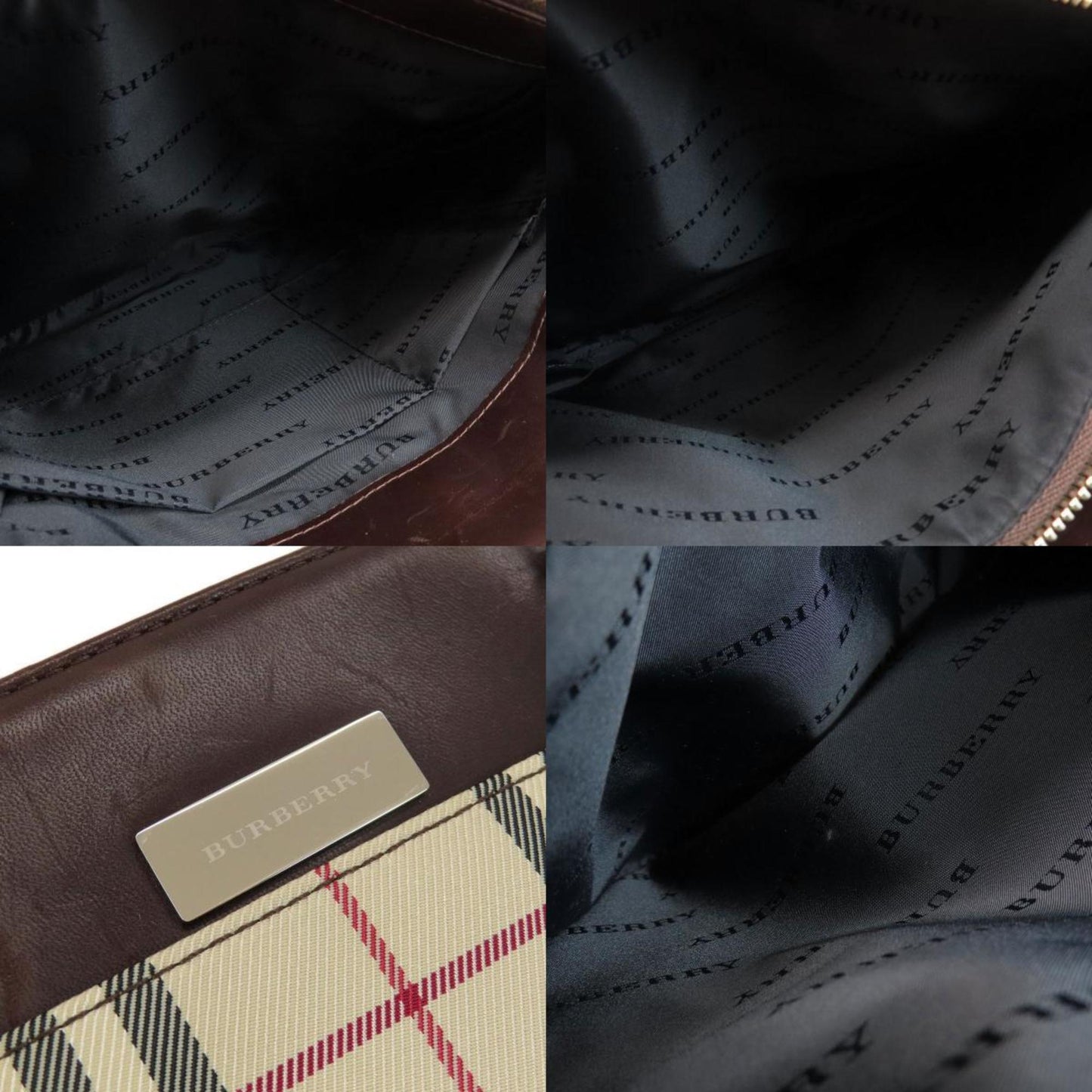 BURBERRY Nova Check Tote