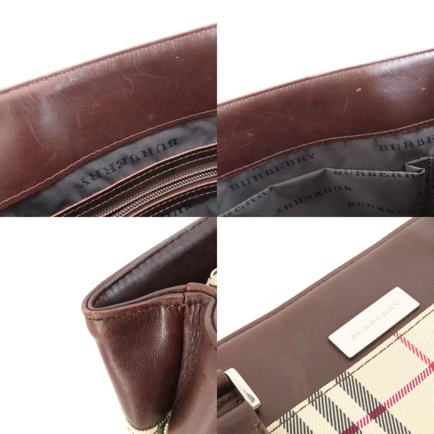BURBERRY Nova Check Tote