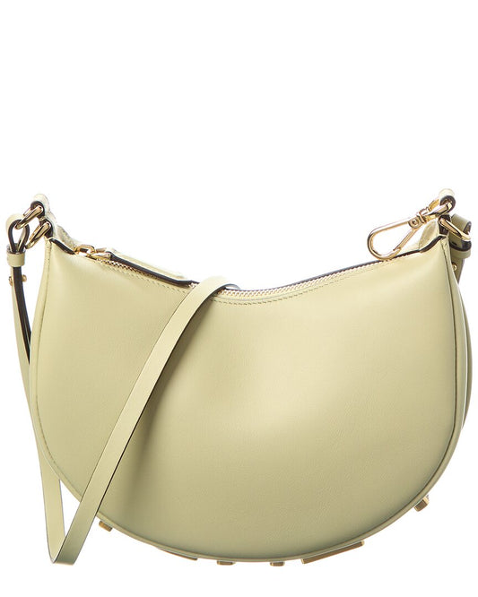 Fendi Fendigraphy Mini Leather Hobo Bag