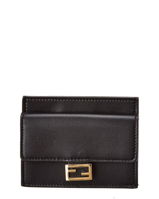 Fendi Leather Card Holder