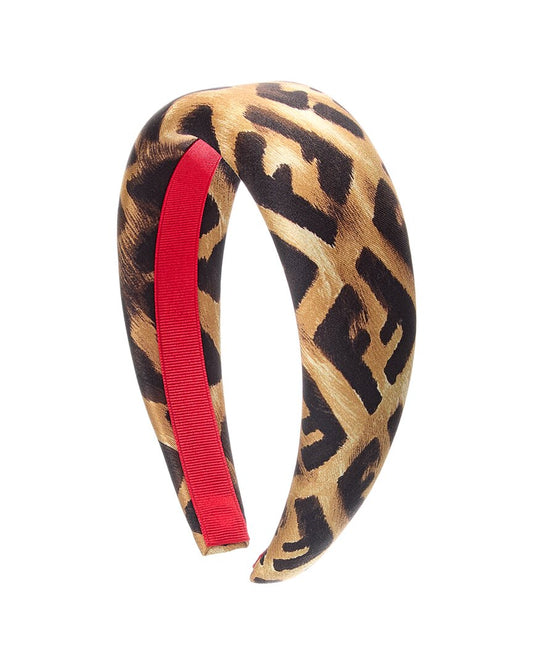 Fendi Ff Silk Headband