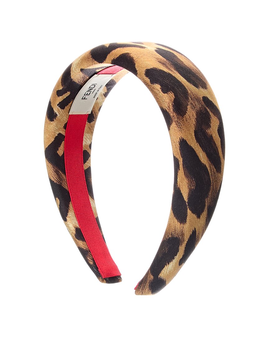Fendi Ff Silk Headband
