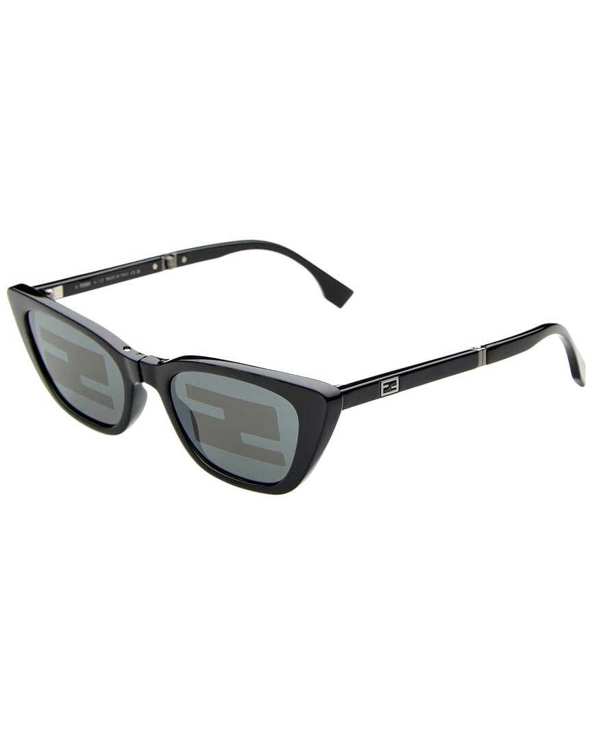 Fendi Women's Fe40089i 53Mm Sunglasses Black