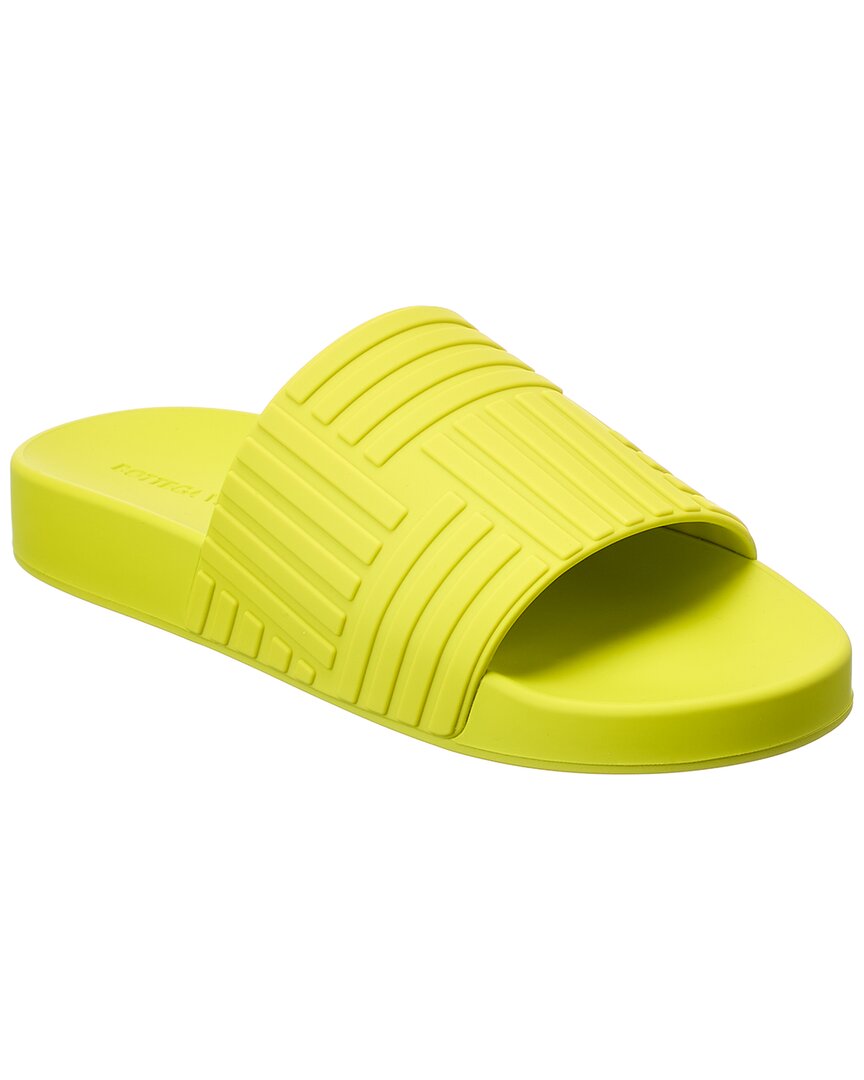 Bottega Veneta Slider Rubber Slide Black 36