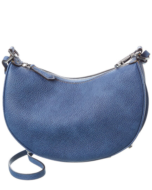 Fendi Fendigraphy Mini Leather Hobo Bag