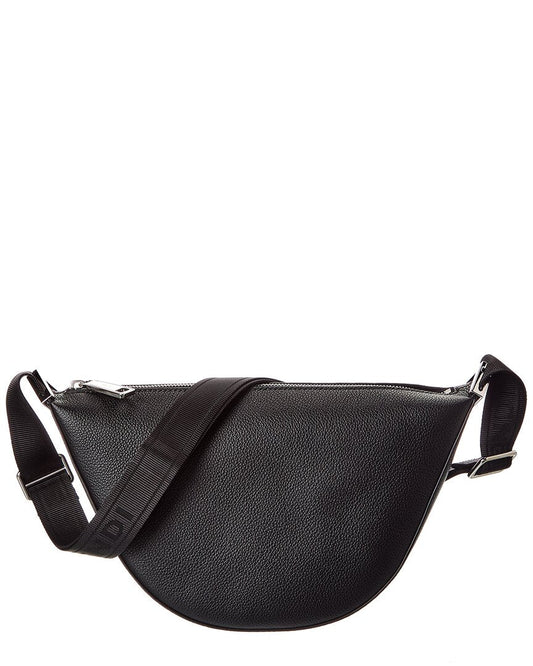 Fendi Roma Melon Small Leather Hobo Bag