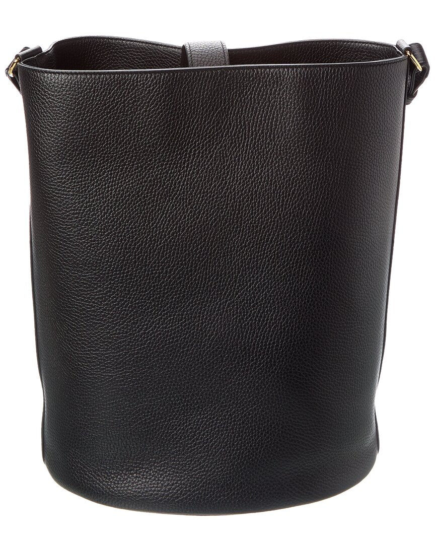 Burberry Leather Bucket Bag