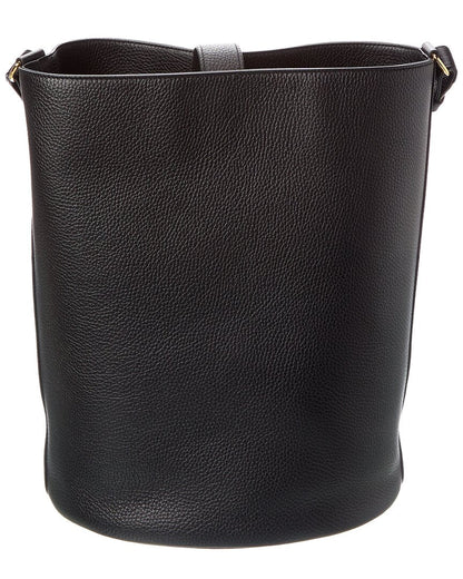 Burberry Leather Bucket Bag