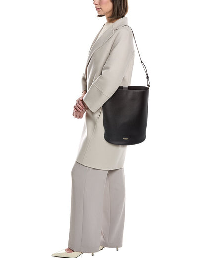 Burberry Leather Bucket Bag