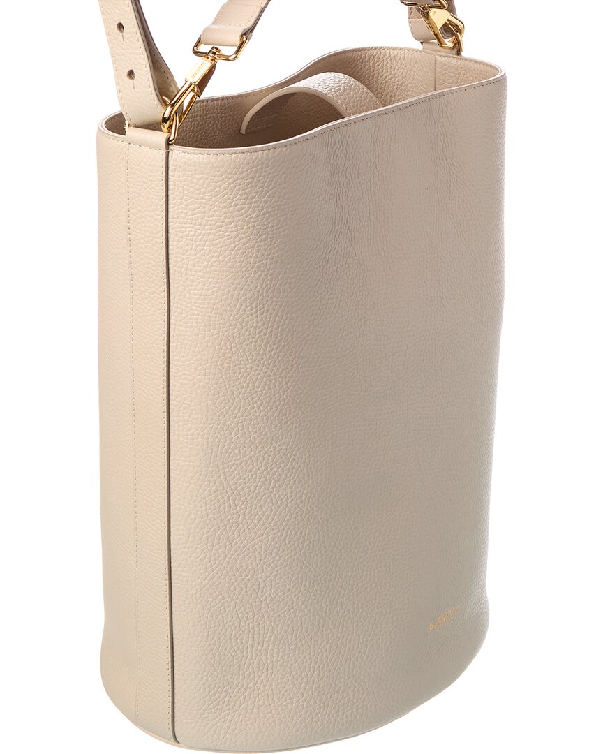 Burberry Leather Bucket Bag