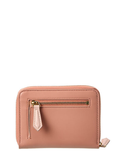 Fendi Ff Diamonds Leather Wallet