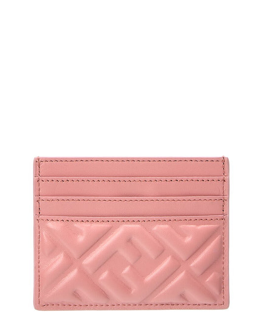 Fendi Baguette Leather Card Case