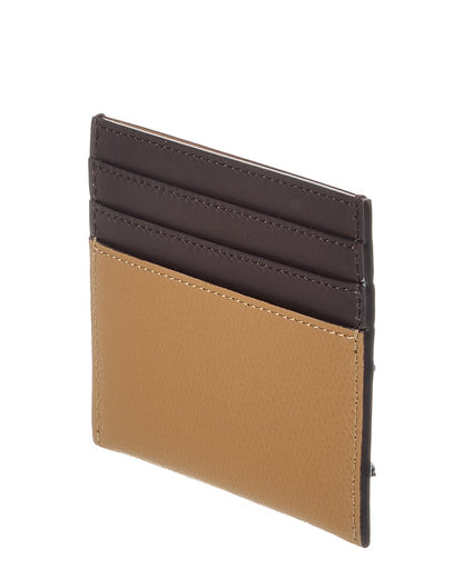 Fendi Ff Diamonds Leather Card Case