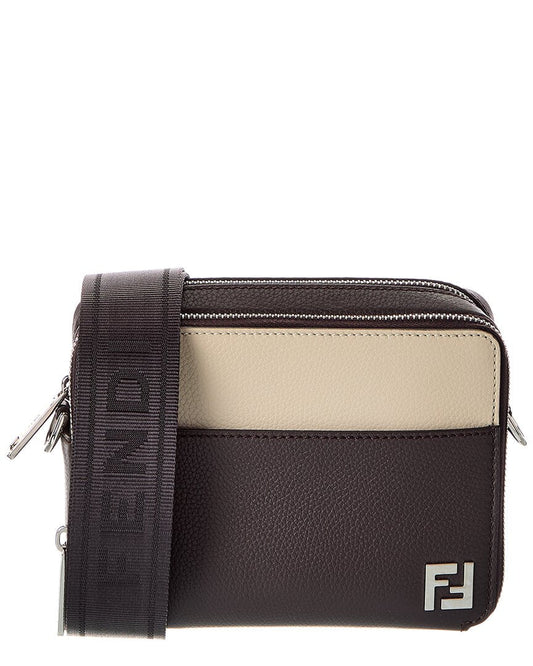 Fendi Squared Leather Camera Case Organizer