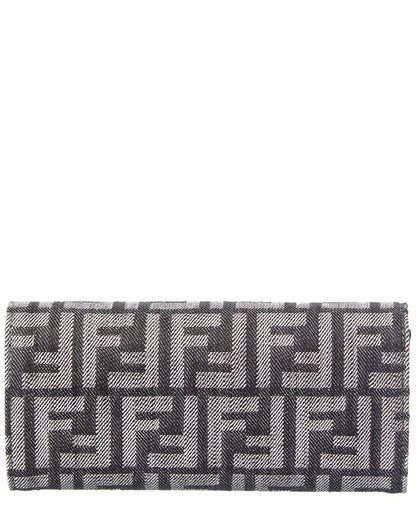 Fendi Baguette Leather Wallet On Chaim