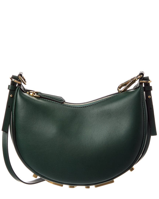 Fendi Fendigraphy Mini Leather Hobo Bag