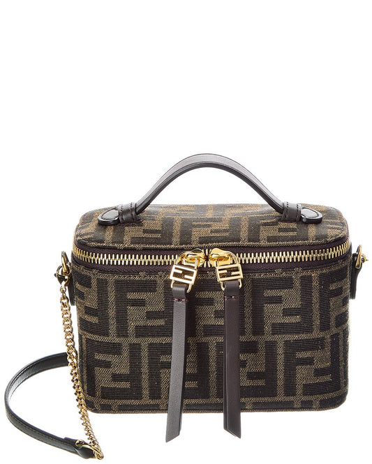 Fendi Ff Jacquard Vanity Case