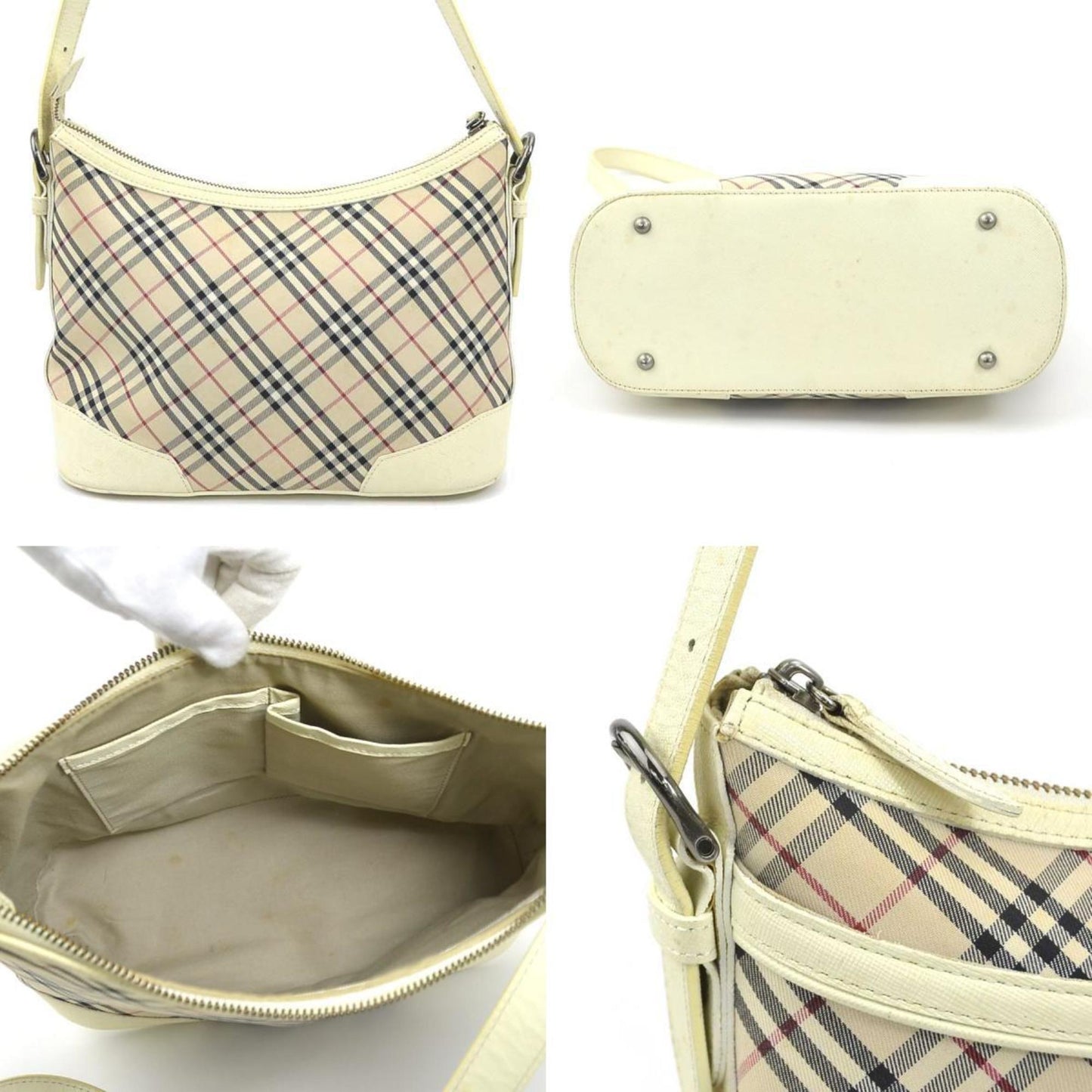 BURBERRY Nova Check Shoulder Bag
