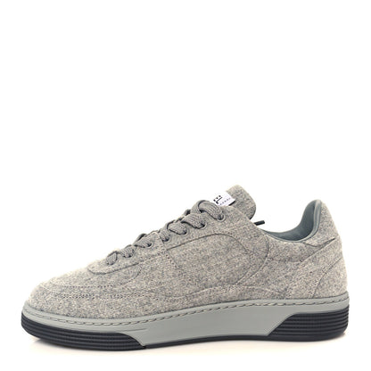 Wool Mixed Fibers Womens CC Sneakers 36 Light Grey