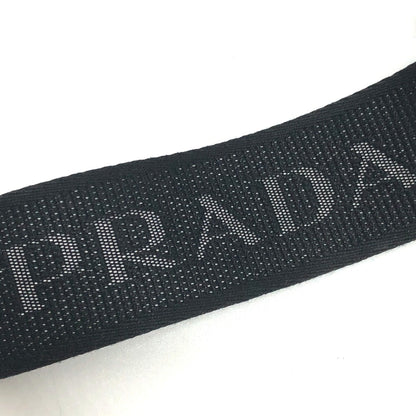 PRADA Triangle Logo Clutch Bag